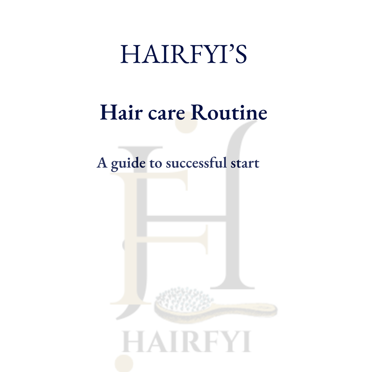 Hairfyi complete free guide